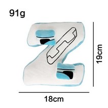 26 개 알파벳 로어 플러시 놀다 동물 교육 카와이 인형 스포츠 생일 크리스마스 선물 36 스타일, 10pcs-Z