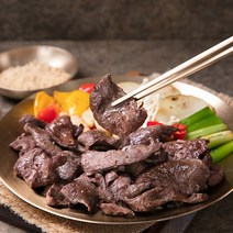 화사한곱날 국내산 초벌 한우 소염통 220g 소스포함