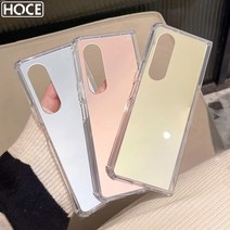 HOCE 갤럭시 Z폴더3 에어백 범퍼 거울 미러 제트폴드3 휴대폰 케이스