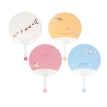 시원시원 왕 시원한 부채 손부채 색상랜덤, 랜덤발송, 1개