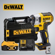 디월트 20V 충전 전동 임팩드릴드라이버 모음 DCF887N DCF887NT DCF887P2A, 04.DCF887P1(베어툴+5Ah배터리1개+충전기), 1개