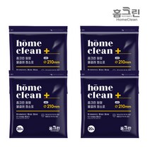 홈크린 [210mm] 원형물걸레청소포 휴스톰 스윙 무선물걸레청소기 호환 일반형(20매x4팩), 1세트