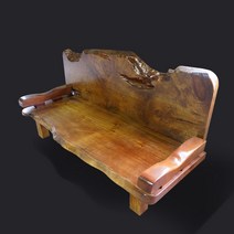 [마루엔개비] 아름드리 자연통판 소파 3인