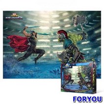 ForU645 피스 직소퍼즐 마블 어벤져스 토르 라그나로크 퍼즐 퍼즐만들기 퍼즐액자, 상세페이지 참조, 상세페이지 참조
