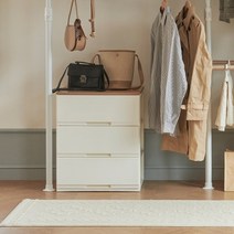 한샘 스페이스빌더 3단 서랍장 우드상판 WIDE