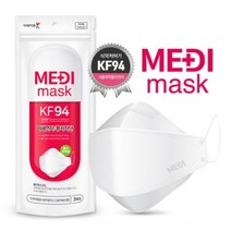 국제약품 메디 마스크 KF94 3매, 1개, 3개입