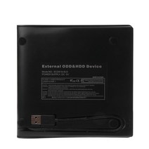 외장cd롬 디비디플레이어 리더기 외부 USB 30 SATA 인클로저 드라이브 케이스 키트 노트북 용, 한개옵션0