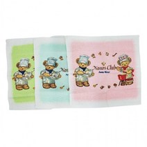 삶아쓰는 순면 행주 노노스 나염 3p 귀여운해 릭터 미니 소창 삶아쓴느, 단품