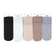 글리터 슬림 롱 루즈핏 아쿠아 양말 5컬러
