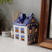 델프트 블루 하우스 캔들홀더 (W0503), 단품