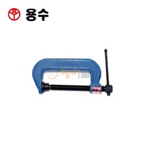 용수 2인치 만력기 바이스 철공 클램프, 1개