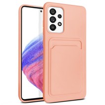 더조은셀러 1+1 갤럭시A53 카드 케이스 포켓 수납 비비드