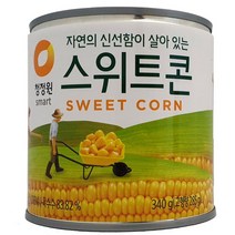 캔옥수수 달콤한 볶음밥 요리 옥수수 통조림 피자요리 홈베이킹 피자토핑, 1개