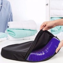 에코벨 젤 벌집 쿠션 아이스 쿠션 에그 쿠션 1000g/통풍 쿨링, 보라