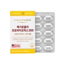 [센트럴팜] 센트럴포뮬러 메가포뮬러 프로바이오틱스300 500mg 60캡슐(2개월분) X, 상세 설명 참조, 상세 설명 참조