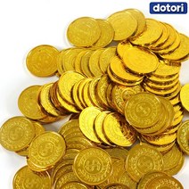 도토리무역 해적 모형금화 금화코인 코인모형 보물상자 장난감코인