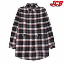 제이씨비 아동용 루즈핏 체크 셔츠 O541