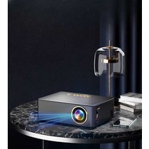 초단초점 빔 프로젝터 홈씨어터 가족 거실, 블랙 음성 버전 AI 음성 + 측면 프로젝션