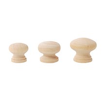 [셀프벨] 나무 반제품 꾸미기 소품함, 2개, 우드손잡이 (33mm)