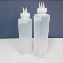 투명 소스병 기름병 업소용 소스용기 세줄소스병, 대