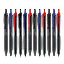 모나미 FX-ZETA 1.0mm 12개입 모나미볼펜, 레드, 1개