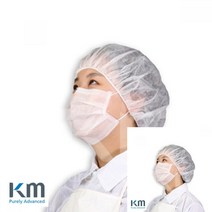 부직포 방진캡 모자 100개입 산업용안전모 조리모자