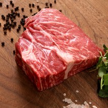 언니상점 블랙앵거스 등심 프라임등급 냉장 소고기 미국산 500g, 1cm 구이용, 1개