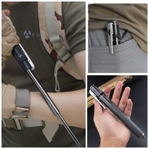 강력한 위력 3단봉 원터치 자동펼침 호신봉 삼단봉 여성 남성 호신용품