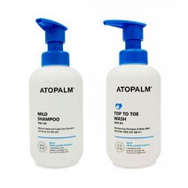 아토팜 아기 마일드샴푸 탑투토워시(샴푸 겸용 바스) 얼굴 핸드 크림 휴대용 효과 기능성화장품, 탑투워시300ml, 본상품선택