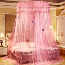 대형모기장 세트 캠핑 야외 테라스 캠핑용 파라솔 지퍼형 낚시 모기장텐트 kid baby bed canopy bedcover 커튼 침구 로맨틱 아기 소녀 round dome, 싱글 도어 9, 1.5m(5피트) 침대