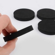 두꺼운패드 충격방지패드 고무발 고무캡 진동방지패드, 사이즈