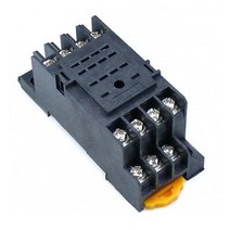 1PCS PYF14 Amp 14 핀 터미널 릴레이 소켓베이스 블랙 MY4NJ HH54P 전원, 한개옵션0
