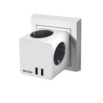 스마트 플러그 스위치 콘센트가리개 diyMSCIEN EU 플러그 어댑터 서지 보호 큐브 멀티 확장 벽 소켓 USB, 01 Power Strip With USB_01 EU