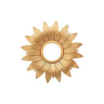 가정 Inodoor 입구 사무실 선물을 위한 둥근 벽 거울 메이크업 거울, 유리, 화려한
