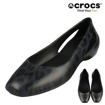 크록스 CROCS 당일발송 슬론 그래픽 플렛 우먼 206210-90L