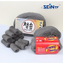 세인티에프 스틸울 0000 철솜 유막제거 녹제거, 선택06. #0000 (350g)