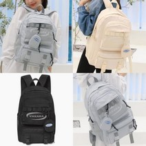 편리한 다양한 포켓 수납 캐주얼 남자 여자 대학생 신학기 데일리 백팩 가방