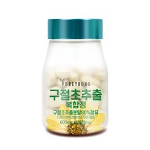 퓨어영 구절초 추출물 정 120정 2개월분 보스웰리아 우슬 콘드로이친, 1병