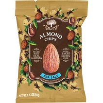 Temole Almond Chips Seasalt /구운과자/ VEGAN/비건과자/GLUTENFREE SNACK/글루텐프리 과자/, 3개, 40g