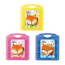 모나미 모니주 크레파스 36색 오일크레파스 크레용, 블루