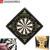 국산특허 다트파워 클래식 자석회전다트 중형 어린이다트 다트게임 다트판 양궁 혼놀 심심풀이 DART 자석, 다트파워 클래식자석회전다트(중형)