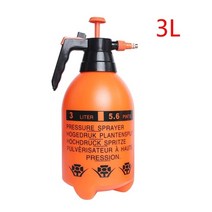 압축분무기 셀프세차폼건 폼 고압 세차 농약 화분 분무기 연막소독기2l3l 오렌지 손 트리거 병 조정 구리 노즐 헤드 수동 공기 펌프 스프레이 병 1 pcs, B