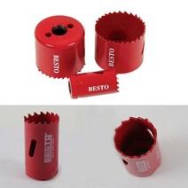 홀 커터 홀소 바이메탈 일반 95mm 구멍가공 베스토 인테리어철물 DIY 인터넷철물점 _ 22092786EA, 쿠팡 4번샵 본상품선택