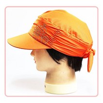 신상품 엘리트 웹피모자 크리버끈챙(자전거) 등산모자 오렌지