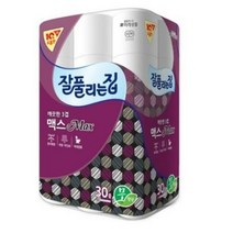 잘풀리는집 깨끗한 3겹 맥스 화장지 30m, 30롤, 30팩