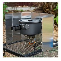 캠핑 야외 취사 버너 바람막이 접이식 가림막 캠핑장비 버너바람가림막 휴대용버너바람막이 낚시용품 차박787544 e2, 단품