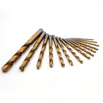 티타늄 코팅 고속강철 HSS 드릴비트 (1mm~14mm), 5mm