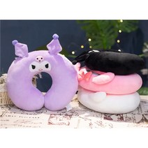 이쁨마켓 산리오 목쿠션 목배게, 쿠로미ㅡ블랙