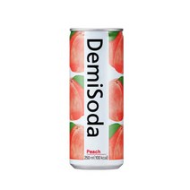 동아오츠카 데미소다 피치 복숭아맛 250ml 24캔, 4세트