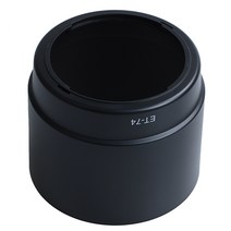 캐논 EF 70-200mm F / 4L 렌즈 용 헤비 스타 전용 렌즈 후드 Canon ET-74 용, 하나, 검은 색